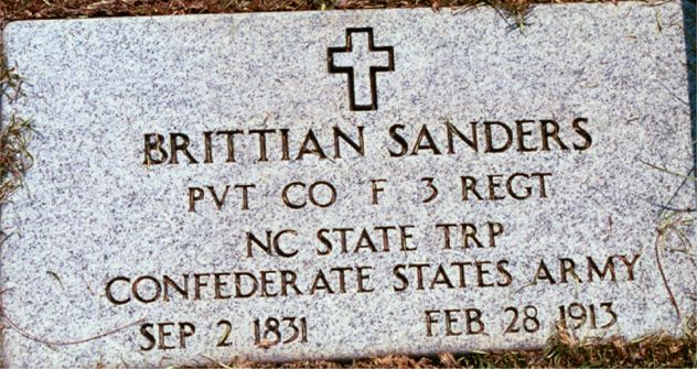 Brittian Sanders Memorial
