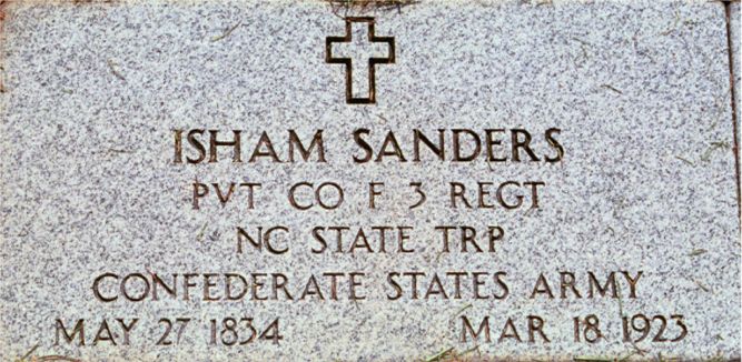 Isham Sanders Memorial