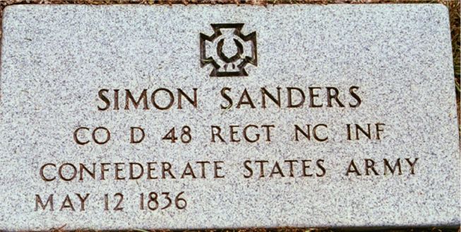 Simon Sanders Memorial