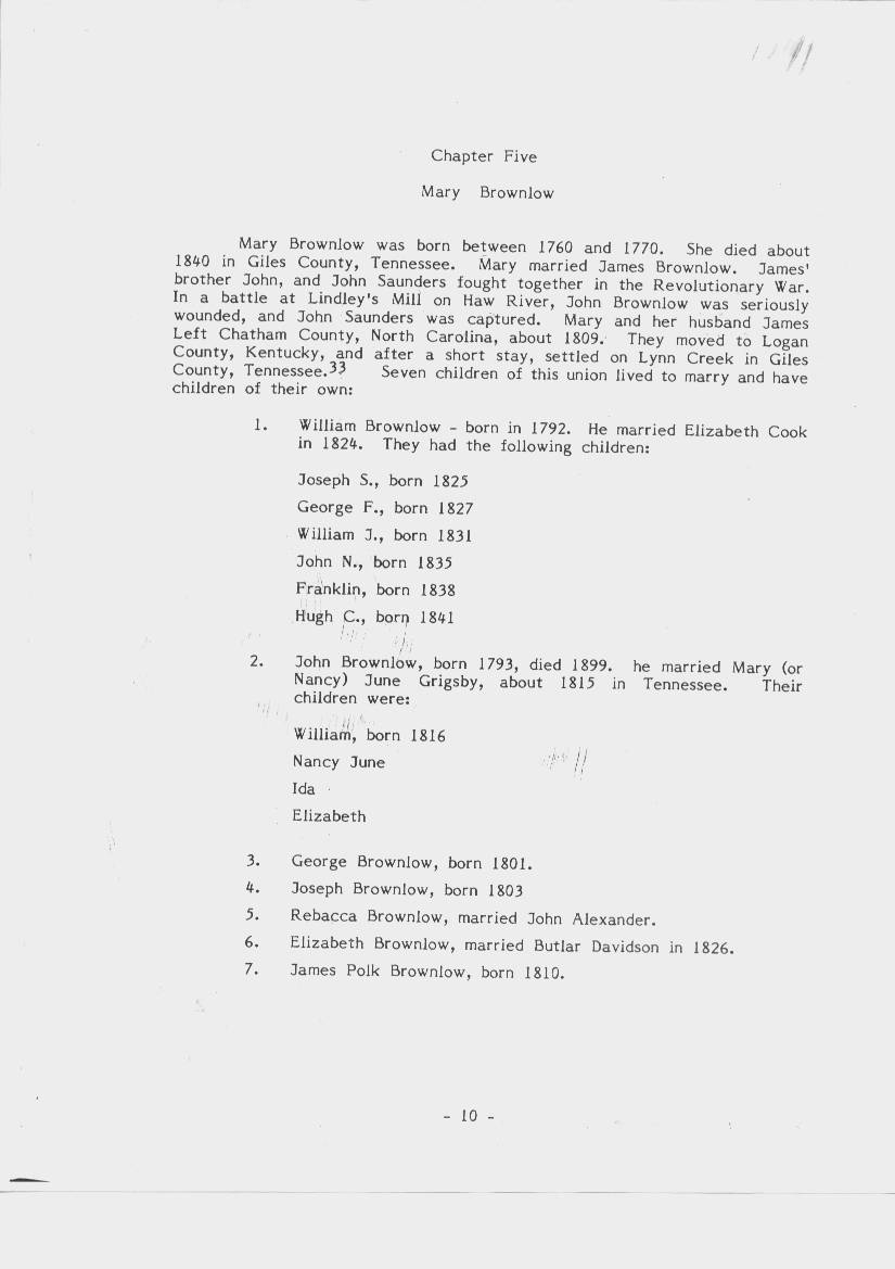 William Sanders Family Information 6