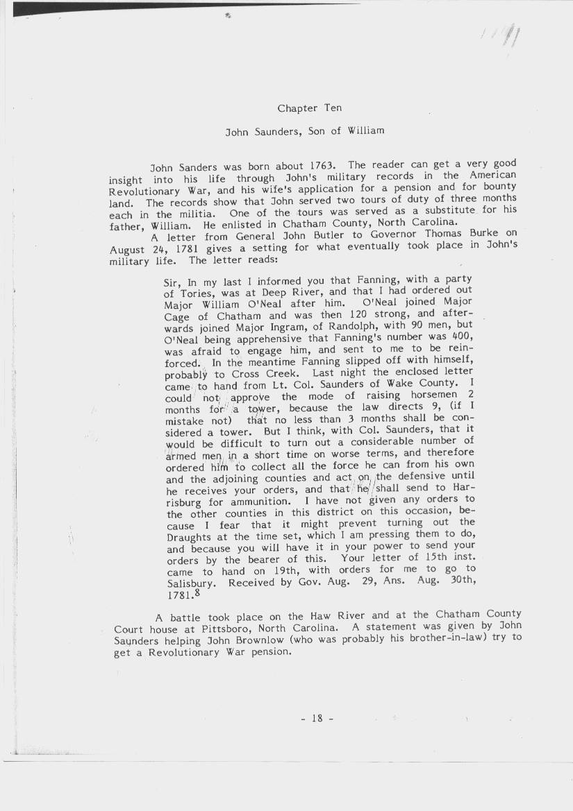 William Sanders Family Information 13