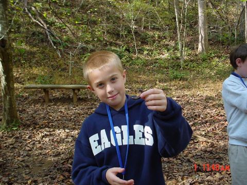 Chris at Elachee Nature Center Chris at Elachee Nature Center