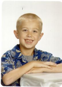 Picture taken on 8th birthday (5/17/2003)