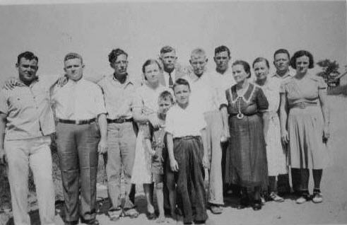 Archy Dan Sanders and Family