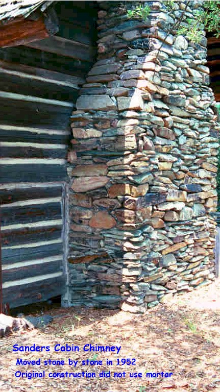Sanders Cabin Chimney